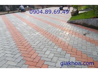 Gạch Zích Zắc Block màu đỏ